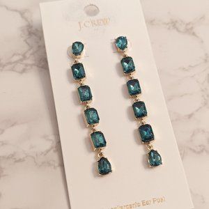 J.Crew Factory Crystal Drop Earrings